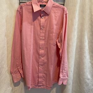 Ralph Lauren Chaps Wrinkle-Free Oxford Dress Shirt 16" Neck 34/35 Sleeves